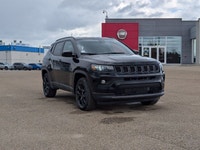 The 2026 Jeep Compass North in Diamond Black Crystal Pearl with a Black interior combines bold style... (image 8)