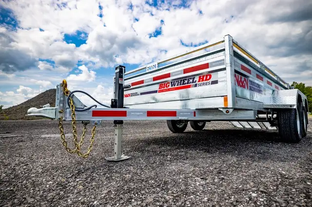 Remorque utilitaire HD, N&N, 7X16, bigwheel in Cargo & Utility Trailers in City of Montréal - Image 4