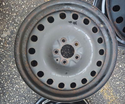 FOUR USED 17 INCH STEEL RIMS 5-114.3 FIT TOYOTA HONDA HYUNDAI KIA ,SUBARU NISSAN... PCD: 5*114.3. CB...