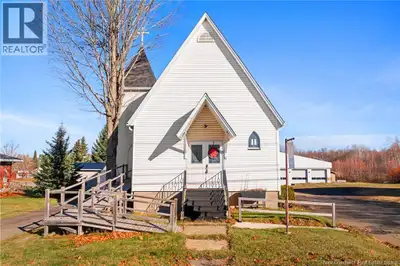 Welcome to the historic Anglican Church of Canada in the heart of Chipman, NB a property full of cha...