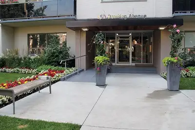 Quiet seven-storey high-rise rests in mature community. Parkdale is popular! This rental community h...