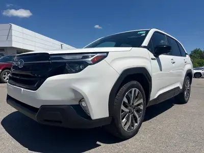 Introducing the stunning 2026 Subaru Forester Hybrid Premier AWD in a pristine white finish, perfect...