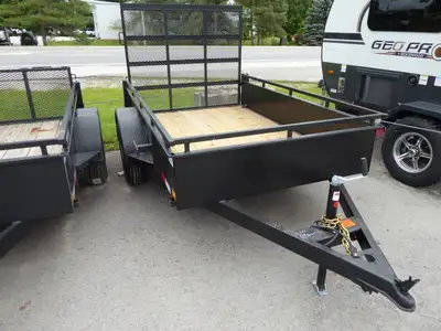 2026 Canada Trailer, UT 5×8, 1- 3000 LB Axle with Easy Lube Spindles, Double Eye Spring Suspension,...