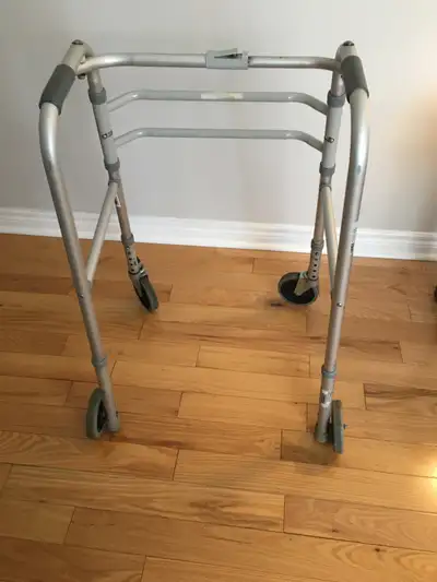 Aluminum walker $20 in good condition, View more