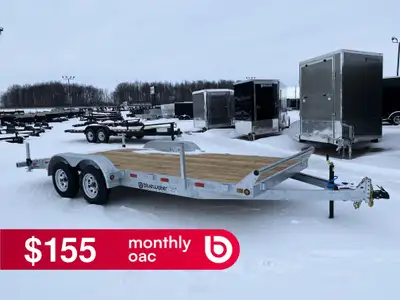 Canada Trailers Galvanized Car Hauler Trailer 7,560 lbs. GVWR is $7,385.00 or $147.68/month! Ord: 83...
