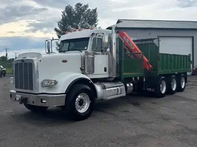 2017 Peterbilt 367, Tri-Drive Dump Truc, ISX Cummins, 500 HP, 18 Speed, 20,000 lb. Front Axle, 69,00...
