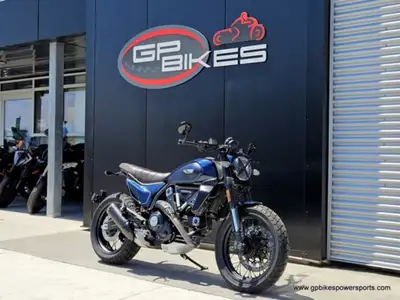 No money down.Credit approved in minutes* OACJust...CLICK HERE 2024 Ducati Scrambler Nightshift Blue...