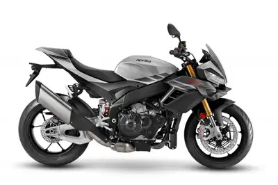 2026 Aprilia Tuono V4 1100 $19,995 + $850 Freight + $400 PDI + HST + Licensing Colour: Shark Grey 2-...