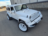 Look unique ALL WHITE Jeep Wragler Unlimited. Roues Vision 22x14" blanches sur pneus Mud Terrain 33x... (image 8)