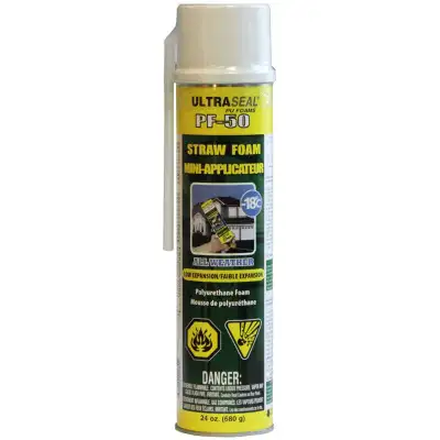 UltraSeal PF-50 Extreme Weather Straw Foam - 24oz, View more