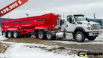 Heavy truck / Camion lourd - # STOCK: PUB-418 2022 / 2020 INTERNATIONAL HV613 CAMION DE VILLE & REMO...