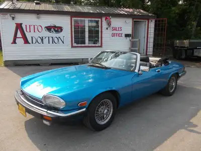 Come check out this 1989 Jaguar XJSC Convertible 84,995 km. Manitoba safety certified and only $14,9...