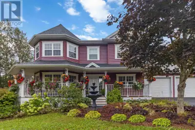 Outstanding Victorian style 3 bedroom 2 storey home with new paved driveway, 2 car garage and conven...
