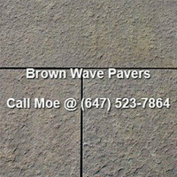 Brown Wave Patio Paving Stones Brownwave Pavers