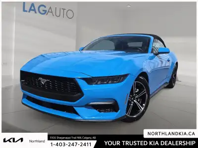 2025 Ford Mustang EcoBoost Premium Odometer is 612 kilometers below market average! Ready for anythi...