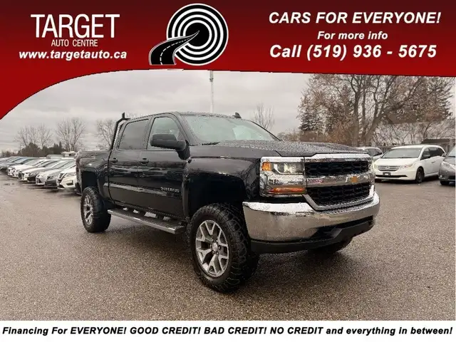 2018 Chevrolet Silverado 1500 | Clean CARFAX | Lifted in Cars & Trucks in London - Image 2