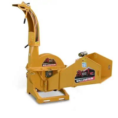 Iron Inventory Inc! Wallenstein BX102S Wood Chipper 10" chipping capacity gravity feed Engine HP Ran...