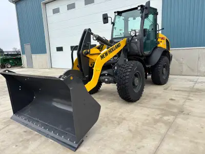 2026 NEW HOLLAND W80C Z-BAR BOOM WHEEL LOADER STOCK# A106575 74 GROSS HP 70 NET HP 5980 KG (13184 PO...