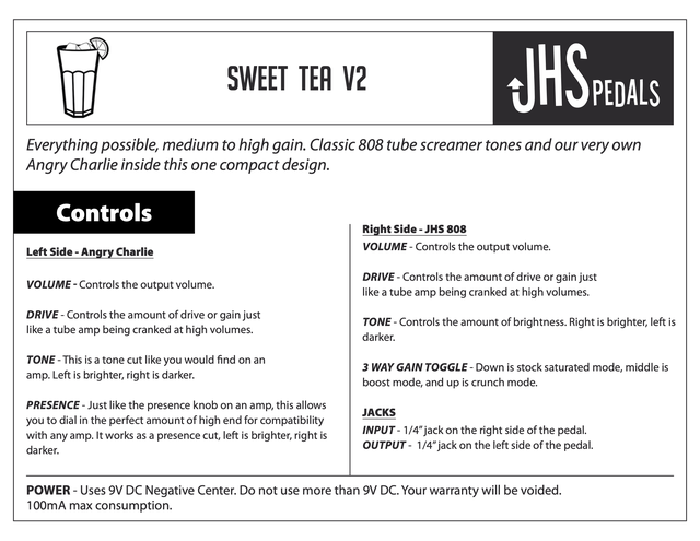 JHS Sweet Tea V2 in Amps & Pedals in London - Image 9
