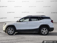 Experience the capable performance of the 2024 GMC Terrain SLE, a striking white Sport Utility ready... (image 2)