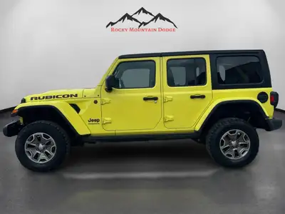 THIS ONE OWNER 2023 JEEP WRANGLER RUBICON COMES WITH A 3.6L PENTASTAR V6, 8 SPEED TOURQUEFLITE TRANS...