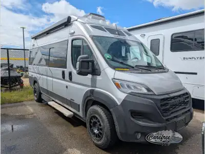 Roadtrek Class B gas motorhome Play Tuff SL highlights: Storage Organizer Sport-Inspired Leatherette...