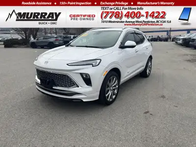 Welcome to Murray Buick GMC - Penticton Ready to impress, our 2024 Buick Encore GX Avenir AWD is a b...