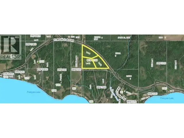 LOTS A,B C FRANCOIS LAKE ROAD Fraser Lake, British Columbia in Land for Sale in Burns Lake - Image 2