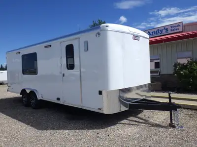 Welcome to Andy's Truck Sales. 2027 FOREST RIVER SILVER CROWN EDITION OFFICE TRAILER 8 X 24' STK #80...