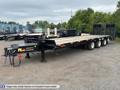 30 Ton Miska Heavy Equipment Air Brake Float Trailers Built right here at our factory in Hamilton, O...