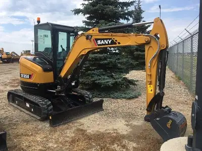 New Sany SY35U CAB Mini Excavator in stock Experience one the best standard warranties on the market...