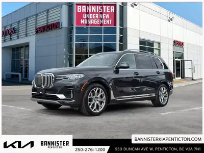 The 2020 BMW X7 xDrive40i Sports Activity Vehicle in a sleek gray exterior with an advanced AWD driv...