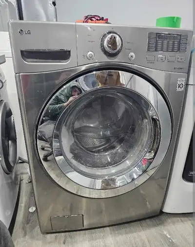 LG 27" Stainless Steel Frontload Stackable Washer CAN DELIVER, View more