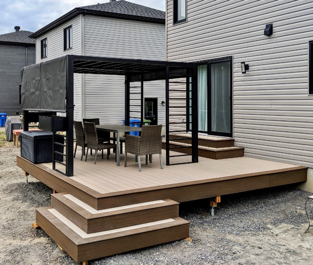 Services en construction de patio et toit extérieur dans Rénovation, construction et main d'oeuvre  à Ville de Québec - Image 3
