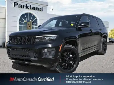 Command the road in this stunning 2023 Jeep Grand Cherokee L Overland, boasting a powerful 3.6L V6 e...