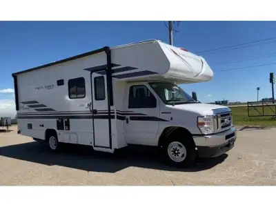 Coachmen Freelander Class C gas motorhome 23FS highlights: Murphy Queen Bed Underbed Storage Area U-...