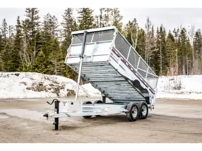 2RYKBDF25SM044388 Remorque à Benne Basculante Robuste – Fabriquée au QuébecVous avez besoin de trans...