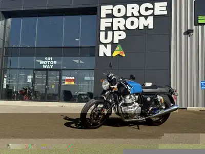 2023 Royal Enfield Continental GT 650 Ventura StormThe StoryEngland, 1960s. Young men and women floc...