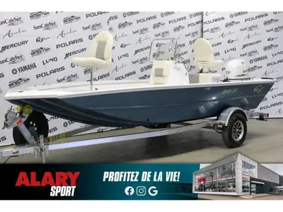 Alary Sport 2024 G3 Boats Bay 17 + YAMAHA 70 HP BLANC & remorque G3 Boats Bay 17 + YAMAHA 70 HP BLAN...