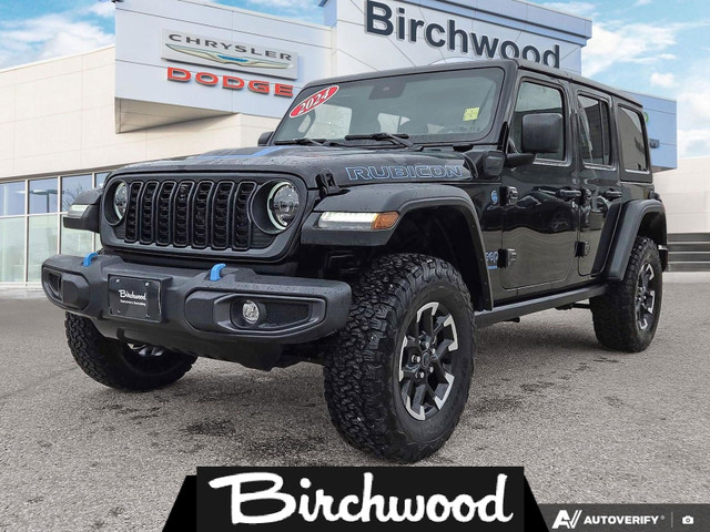 2024 Jeep Wrangler 4xe Rubicon | Local | Off-Road Cam | 12.3" Di in Cars & Trucks in Winnipeg
