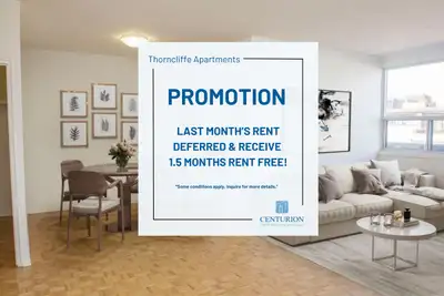 Thorncliffe Park Apartments are located at 27 Thorncliffe Park Drive in Toronto (East York), near th...
