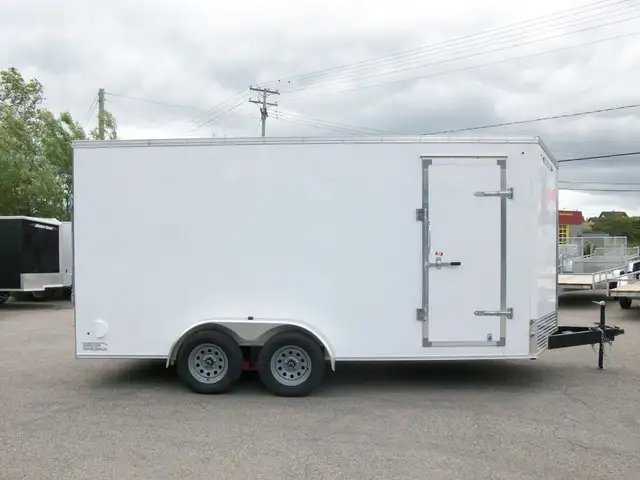 2025 Weberlane CARGO 7' X 16' V-NOSE RAMPE 7' HT VTT 4 ROUES SID in Cargo & Utility Trailers in Laval / North Shore - Image 5