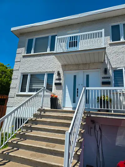 Grand 5 1/2 +sous-sol 2 1/2 à louer dans un duplex à Anjou