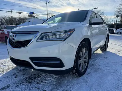 Voici belle AWD Acura Mdx 7 Passagers, élite package, confortable de modèle à transmission automatiq...