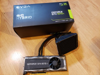 EVGA GeForce Hybrid GTX 1070 Ti , SC , 8GB GDDR5, HYBRID & LED