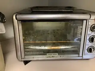 black and decker small oven works well
