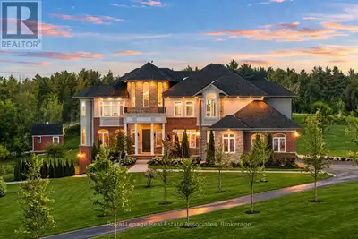 Welcome to 100 Chesswood Trail, an executive custom built estate home on a quiet cul-de-sac in prest...