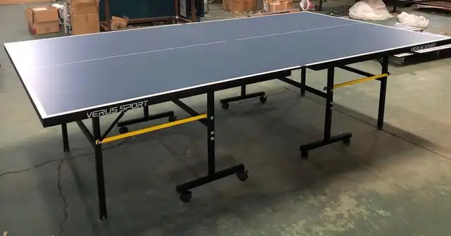 NEW FOLDING TABLE TENNIS TABLE BOARD PING PONG TABLE KBL08T in Other in Saskatoon - Image 4