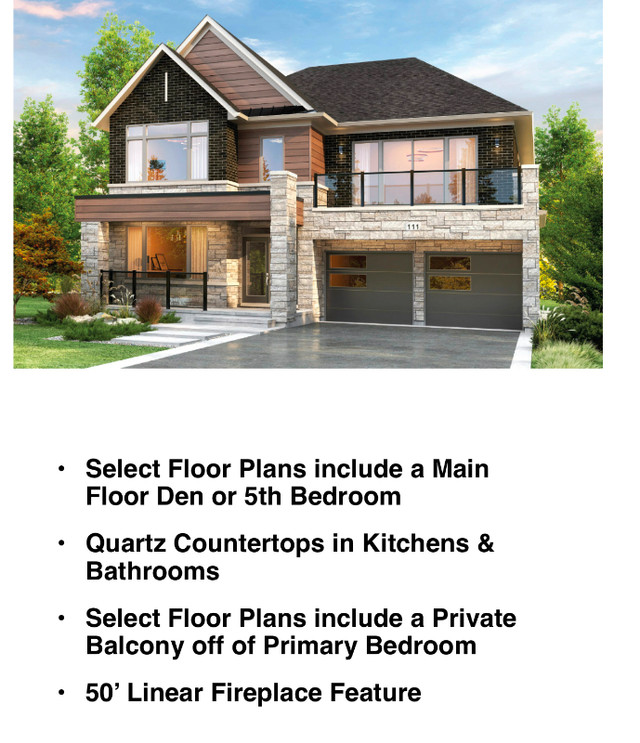 Brand New Singles for Sale in Caledon !! in Houses for Sale in Mississauga / Peel Region - Image 2