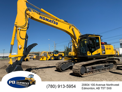 2022 Komatsu PC 290 LC-11 Excavator Hydraulic thumb, Dig bucket, Clean up bucket, Catwalks, Fully gu...